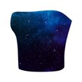 thumbnail image 4 of Mgmyaa Women's Casual Tube Top Square Neckline Pull-On Sequin Stretchable Skinny Solid Color for Casual, 4 of 9