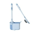 Jienlioq Liquidized Toilet Brush Set Toilet Brush Without Dead Space