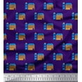 thumbnail image 1 of Soimoi Cotton Voile Fabric House Architectural Printed Craft Fabric by the Yard 42 Inch Wide, 1 of 1