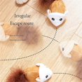 thumbnail image 2 of Smart Running Mouse Cat Toy Interactive Random Moving Electric Cat Teaser Toy Simulation Mice Kitten Self-playing Plush Toys, 2 of 4