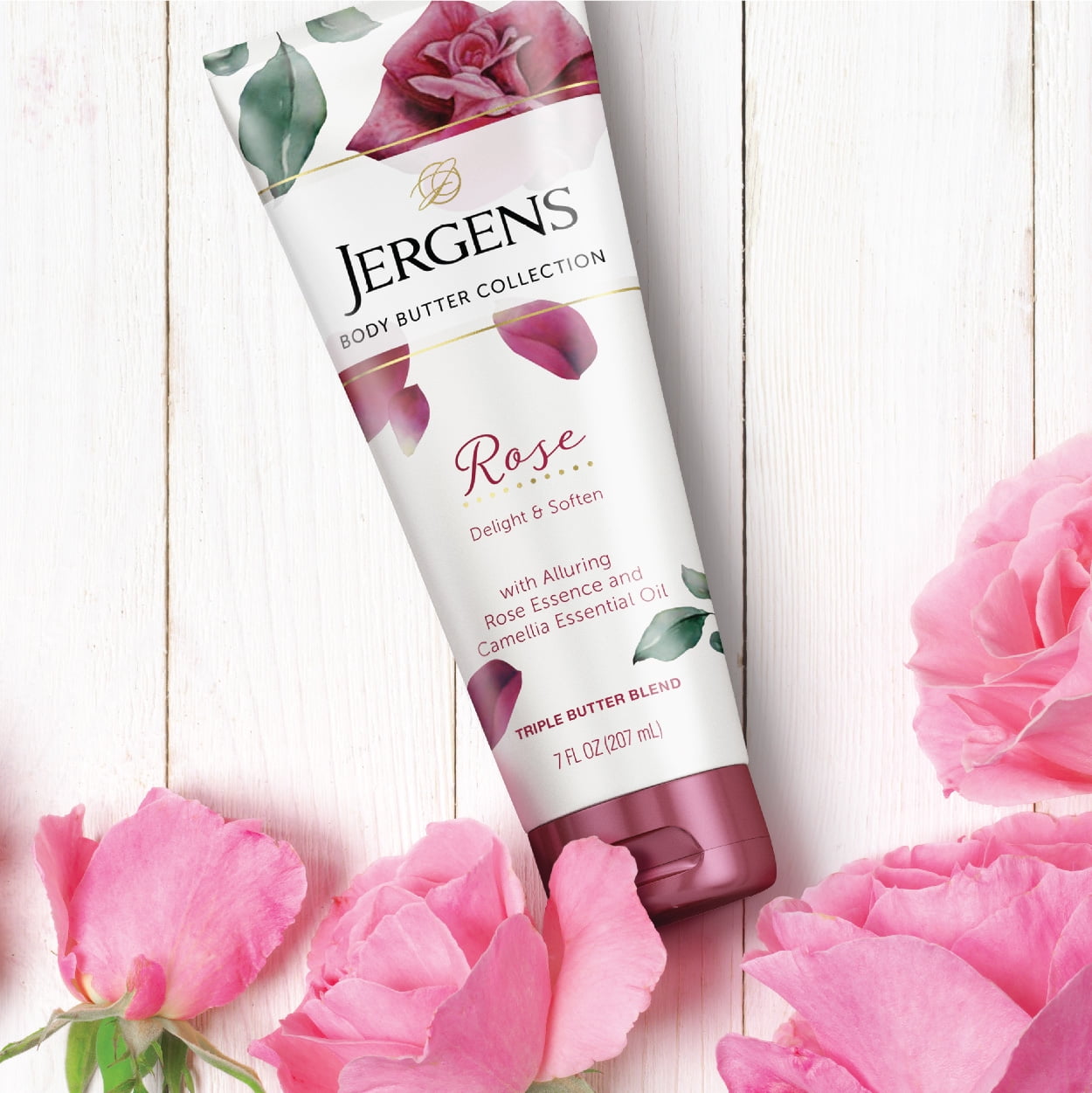jergens rose body lotion