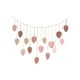 thumbnail image 5 of Tapiz Tejido, Colgante de Pared de Macramé, Telón de Fondo Bohemio, Adorno, Cuerda, Exhibición de Imágenes, Borlas de Hojas, Decoración de Pared de Gu Rosa perfecl Macramé Tela decorativa, 5 of 8