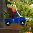 thumbnail image 4 of Uonlytech 1Pack Vintage Car Christmas Ornament Blue Decoration for Christmas Party, 4 of 7