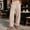*Khaki, variant on ClodeEU Women's Elastic High Waist Tapered Pants, Casual Loose Fit Trousers with Pockets Khaki,Women's Plus L