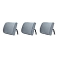 thumbnail image 4 of Transemion Relieve Back Pain Memory Cotton Lumbar Support Pillow Wide Application darkgray 33x32x10cm 3Set, 4 of 6