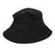 thumbnail image 1 of Sombrero de pescador Nikou negro con estampado de letras ala ancha 56-58cm, 1 of 9