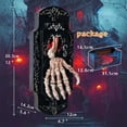 thumbnail image 3 of TOPRenddon Haunted Doorbell with Sound & Spray - Motion Sensor Halloween Decor for Outdoor Scares | Automatic Trick or Treat Prank Device | Spooky Party Props, 3 of 8