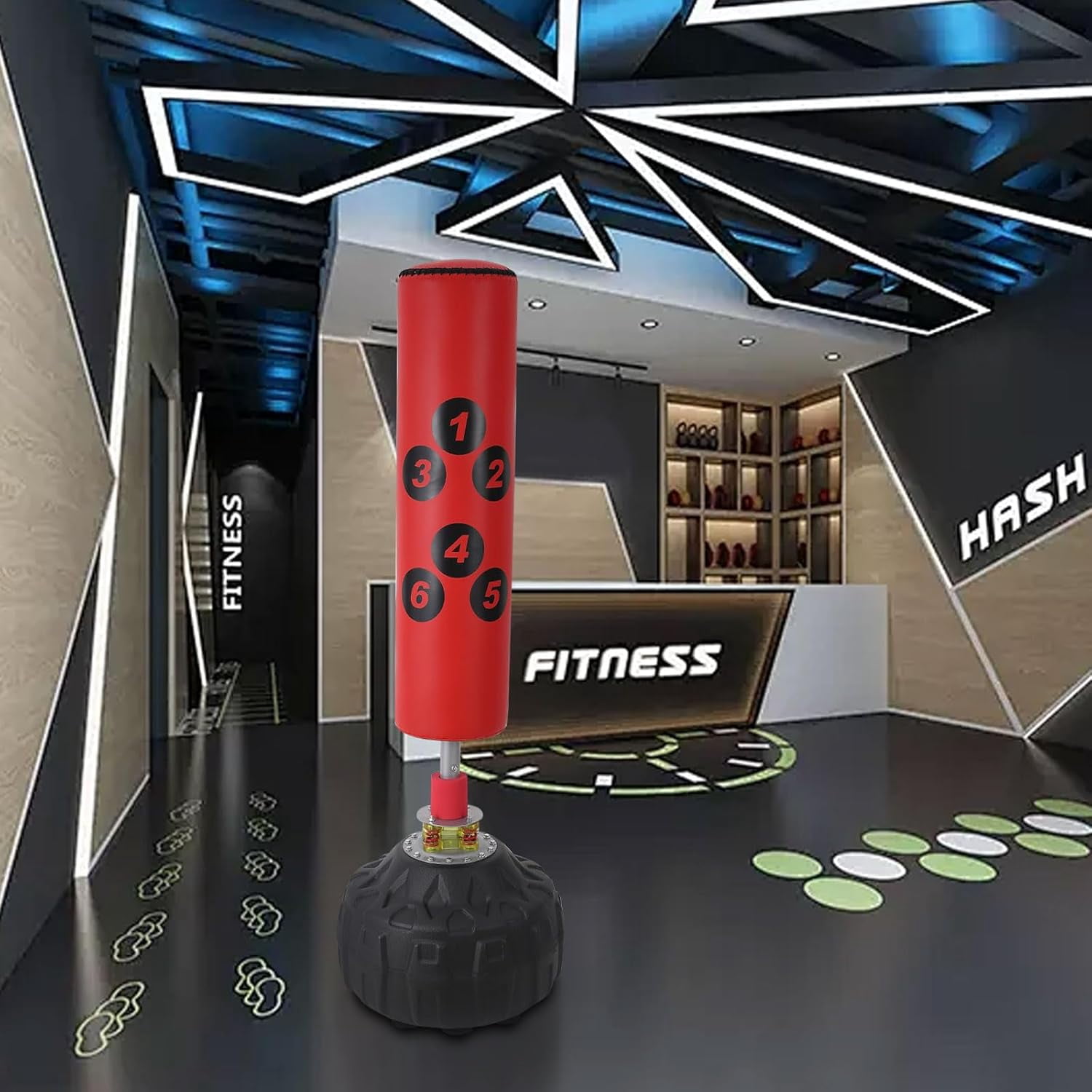 Punching Bag with Stand - 70inch, 203lbs Load Bearing, with Base, Freestanding Heavy Boxing Bag for Adults and Youth