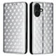 thumbnail image 1 of For iPhone 17 Case Wallet Rhombus Imprinted Leather Phone Cover -, 1 of 5