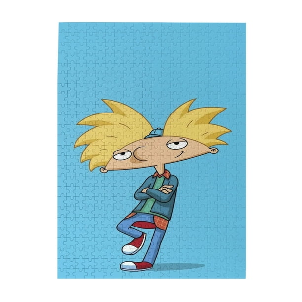 Rompecabezas de madera de 300 piezas de Hey Arnold, juego de memoria y agilidad para la familia, juguetes para niños, niñas y adultos, regalos desafiantes para decoración del hogar