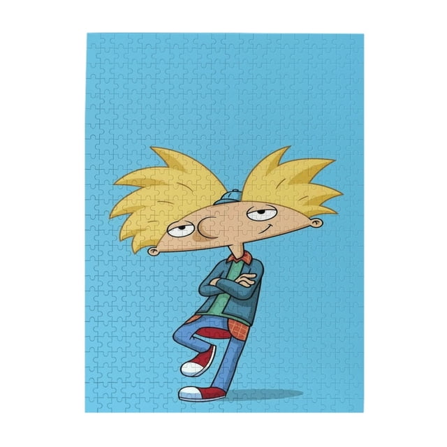 Rompecabezas de madera de 300 piezas de Hey Arnold, juego de memoria y agilidad para la familia, juguetes para niños, niñas y adultos, regalos desafiantes para decoración del hogar