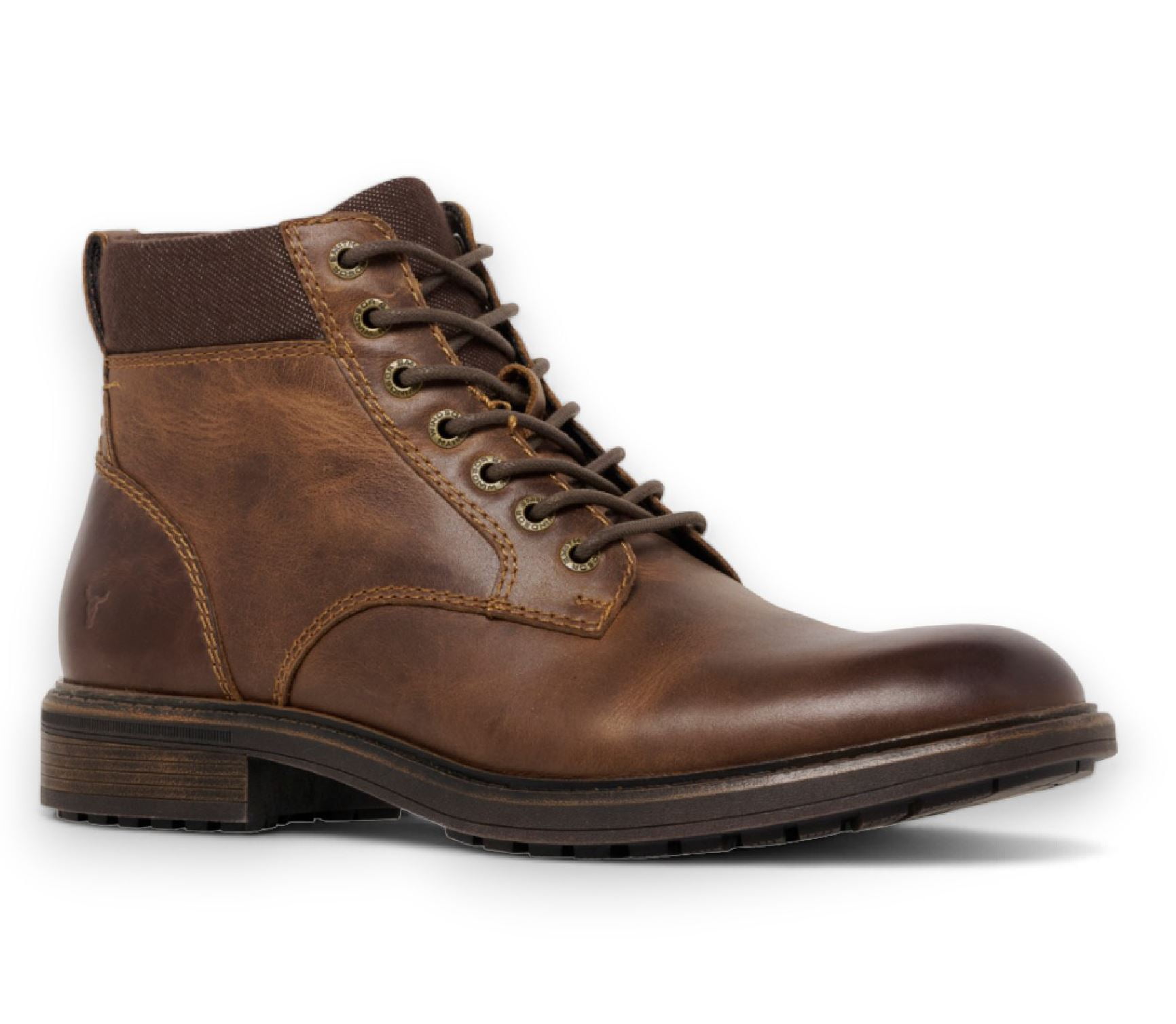 New Men\'s Brown Leather Chukka Boots sz 10M # 854 Wolverine 3472 Kilometer Brown Ankle Chukka Boots Men main image 3