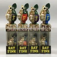 thumbnail image 3 of Figurita de reparador de coches Rat Fink, figura de Anime de rata con cabeza agitada, cultura locomotora, Escuela antigua, juguete de tendencia de 17cm, decoración de escritorio, regalos de muñecas, 3 of 5