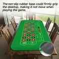 thumbnail image 6 of GSE Games & Sports Expert 70" x 35" Professional Casino Roulette Layout Mat with Carrying Bag,  Poker Tabletop Felt for Poker Game Night, 6 of 8