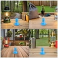 thumbnail image 3 of Minkissy 8Pcs Aging Resistant Blue Tent Pole Thunder Caps for Reliable Outdoor Use, 3 of 8