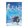 Disney Frozen One Sheet 34x22.5 Movie Art Print Poster   Childrens Movie Cast Characters Elsa Anna Olaf Kristoff Sven