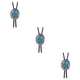 thumbnail image 3 of Minnieouse Bolo Tie para hombre Corbatas hechas a mano Colgante Collar Corbatas Decoraciones para el día de San Valentín Adornos Regalo de Type1 NO1, 3 of 6