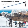 thumbnail image 4 of Senderismo Basking Sticks Ajustable Camping Postes Trekking Postes Absorción de sudor Agarre Ultralight Viaje Mochilero Escalada Crujido Azul Noticed OD003541-02, 4 of 7