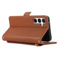 thumbnail image 4 of For Samsung Galaxy A15 5G 4G Wallet Phone Case Shockproof TPU PU Leather Flip Cover with Mirror, Str, 4 of 5