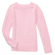Girls' Chenille Crewneck Sweater