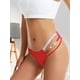 thumbnail image 4 of Tangas con aro de corazón, bragas íntimas transpirables, elásticas y huecas, lencería y ropa interior femenina., 4 of 5
