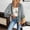 Dark Gray, variant on Hueook Spring Cardigan Knit Sweater Lightweight Women's Fashionable Casual Knitted Sweater with Flared Sleeves and Cardigan Top Dark Gray XL