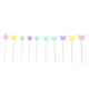 thumbnail image 5 of Alfileres Rectos De Cabeza Plana De Flores, 200 Piezas De Alfileres De Costura Multiusos Para Manualidades, álbumes De Recortes Para Coser, 5 of 7