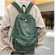 thumbnail image 2 of LHSHID Preppy Corduroy Backpack Large Aesthetic Backpack Fit 15.6 inch Laptop College Backpack Cute Book Bag Casual Daypack (White,One Size), 2 of 7