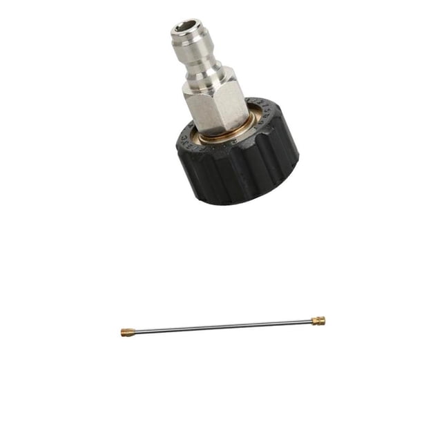 Arandela de Conector M22-14mm kusrkot + 16 Pulgadas Varilla de Extensión de Montaje de Riego