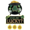 FE-OTC St. Patty's Saint Patricks Day Shamrock Pot of Gold - Feeling Lucky