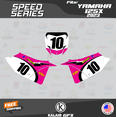 thumbnail image 3 of Kalair GFX Graphics Kit for Yamaha 2-stroke Enduro YZ 125X (2023) Speed Series, 3 of 5