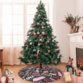 thumbnail image 7 of Yiaed Various Languages Mother Print Christmas Tree Skirt , Tree SkirtsTree Mat for Christmas Winter Holiday Indoor Decorations-36", 7 of 7