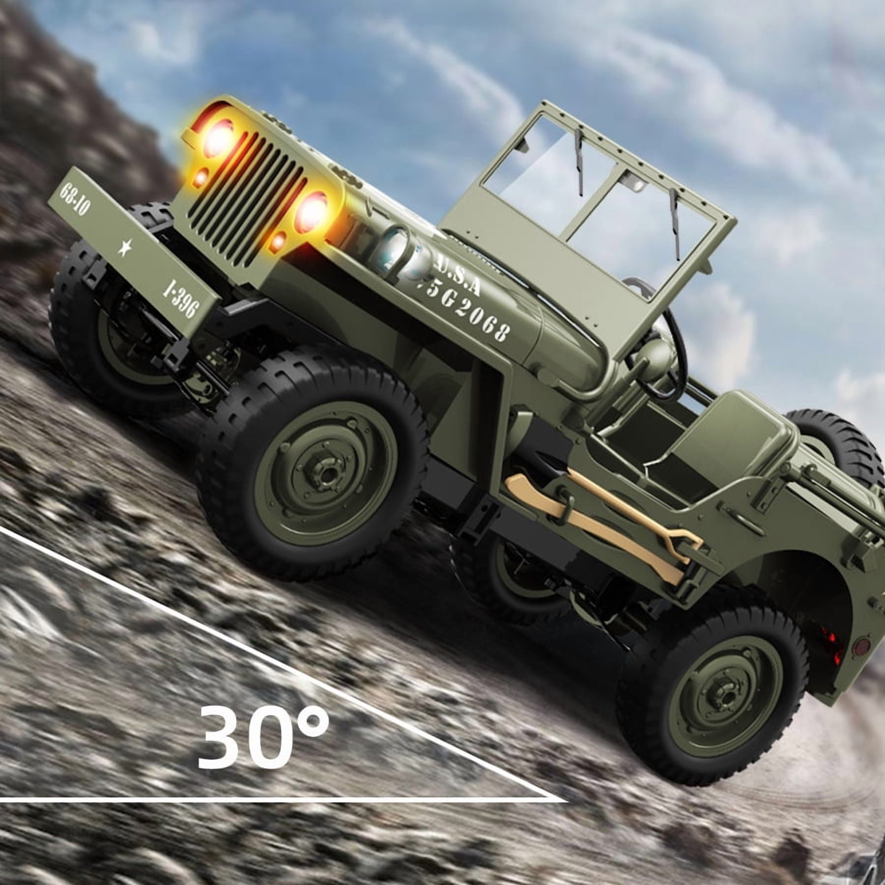 JJRC Cross-Border New Model C8815 Full Scale 1:10 Simulation Model Off-Road Car Four-Wheel Drive 2.4G Remote Control Car Toy
