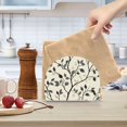 thumbnail image 2 of Yayeee Napkin Holder for Table Kitchen Paper Tissue Organization, Leaves Pattern, 2 of 8