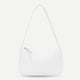 thumbnail image 3 of Bolso de hombro pequeño elegante simple para mujer bolsos de mano de color puro (blanco), 3 of 5