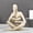 Khaki, variant on Gold Reading Woman Statue, Modern Abstract Thinker Sculpture for Living Room, Bedroom, Office, Shelf, Desk and Bookshelf Decor