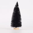 thumbnail image 5 of Clearance! Christmas Trees with Base Home Office Holiday Decoration (Black) 15/20/25/30cm Table Top Decoration Black Needle Mini Christmas Tree, 5 of 8
