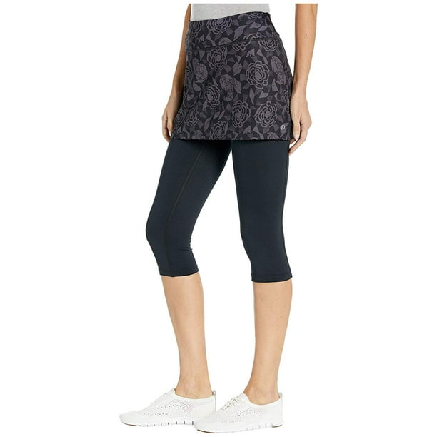 Skirt Sports Lotta Breeze Capri Noir Fleur Print/Black - Walmart.com