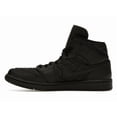 thumbnail image 2 of Jordan Women's 1 Mid SE Quilted Black Shoes, from StockX, 2 of 5