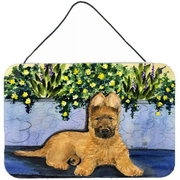Briard Indoor Aluminium Metal Wall Or Door Hanging Prints