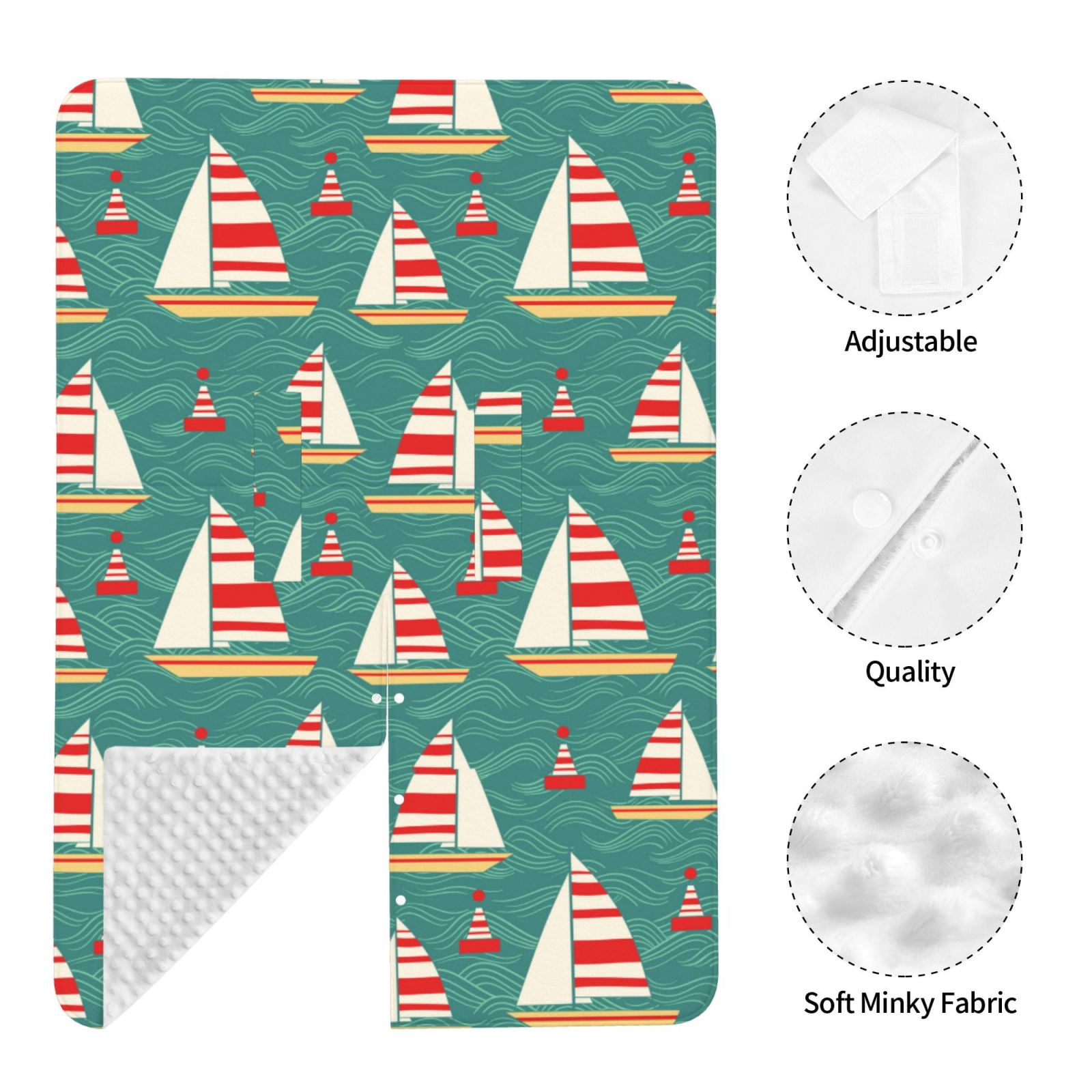 Naloa Yachts And Buoys Baby Car Seat Cover, Breathable Baby Carrier Cover, Multiuse Baby Carrier Cover & Nursing Breastfeeding Cover