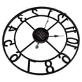 thumbnail image 5 of 1Pc Vintage Metal Outdoor Wall Clock Stylish Decoration For Outdoor Space Garden Home Wall Crafts Decorations, 5 of 6