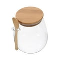 thumbnail image 3 of deevoka 6xGlass Storage Pantry Jar Sealed Can Household for Cookie Coffee, 3 of 9