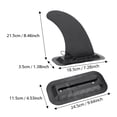 thumbnail image 2 of 2-Piece Detachable Plastic Rudders for Surfing & Watersports Split Surfboard Tail Fin, 2 of 8