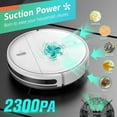 thumbnail image 2 of Refurbished Onson BR151 Robot 2 in 1 Vacuum and Mop, White, 2 of 3