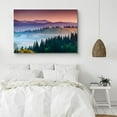 thumbnail image 2 of PixonSign Framed Wall Art Print Fog Through Neon Valley Nature Wilderness Photography Realism Southwest Closeup Colorful Multicolor Neon for Living Room, Bedroom, Office - 16"x24", 2 of 4