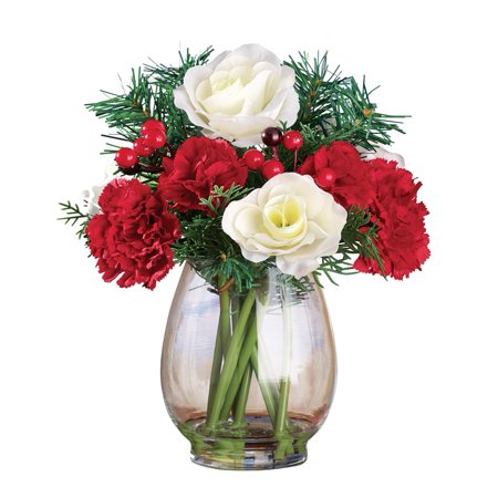 Same Day Christmas Flowers - Christmas Flowers Evergreen Bouquet