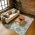 thumbnail image 7 of Addison Rugs Mayfield Premium Machine Washable Transitional Geometric Sage Rectangle Rug, 10' x 14', 7 of 7