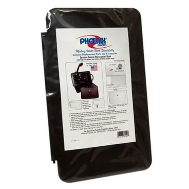 Valterra PF267002 Exterior Shower Door Replacement - Plastic, Black