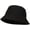 Black, variant on CoCopeaunts Beach Bucket Hat Unisex Solid Color Foldable Women's Simple Basin Hat Fisherman Hat Men's Beach Fishing Sun Cap